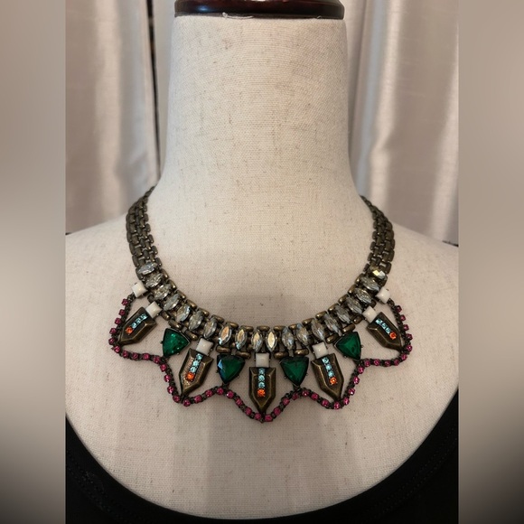 Stella & Dot X Rebecca Minkoff Prisma Statement Necklace EUC - Picture 8 of 10